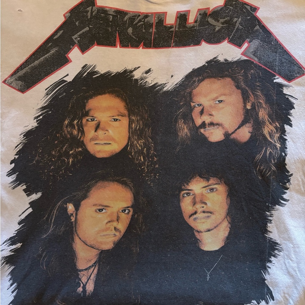 Vintage Metallica 1991 Brockum Tour Shirt